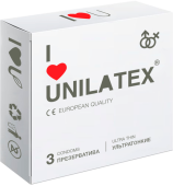 Unilatex UltraThin / Ультра жұқа, 3 дана